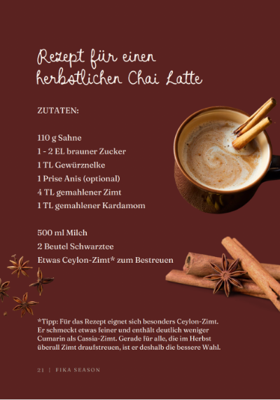 Rezeptseite aus Cozy Season