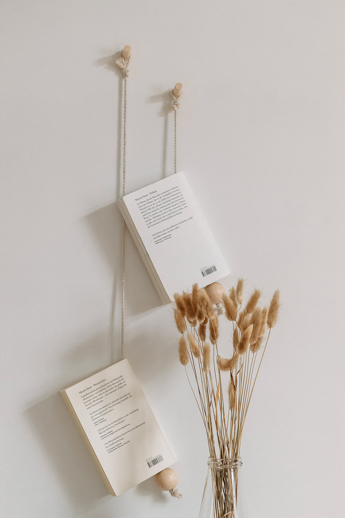 Alva & Ida - DIY Blog, Nachhaltigkeit, Natur, Slow living - DIY Magazinhänger - minimalistische Wandaufhängung